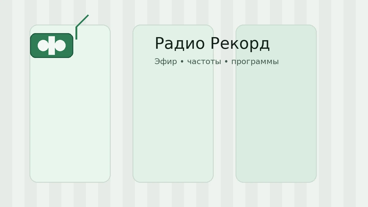 Радио Рекорд