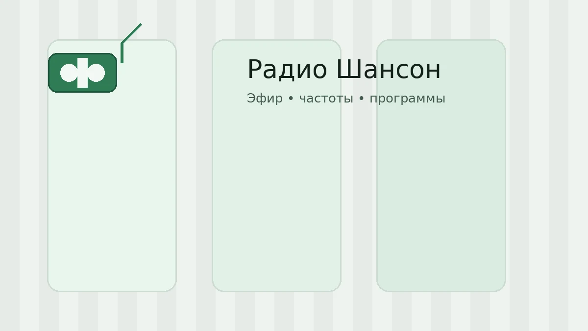 Радио Шансон